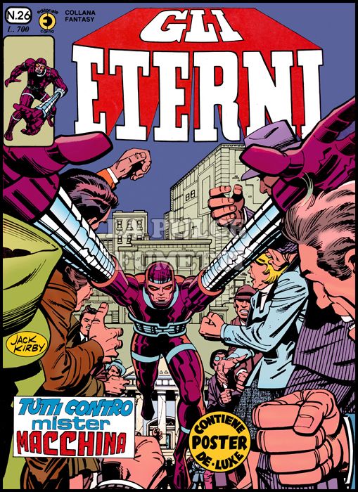 GLI ETERNI #    26: TUTTI CONTRO MISTER MACCHINA! +  POSTER